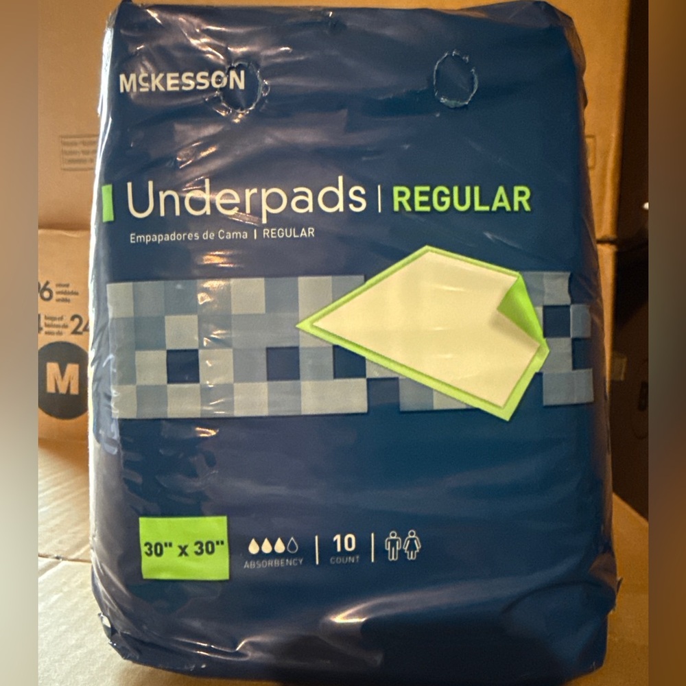 2 Packs of McKesson Regular Underpads